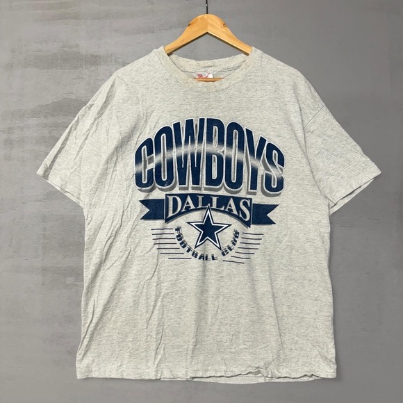 Hanes Other - Vintage Dallas Cowboys T-Shirt Gray Vintage Graphic Distressed XL